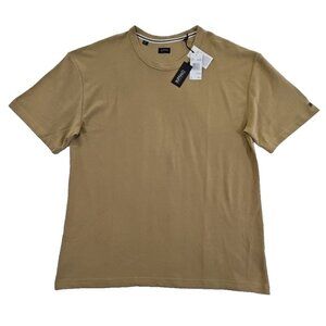 Buffalo David Bitton Woven KaikeT-Shirt Men's XL Brown Short Sleeve NWT MSRP $49